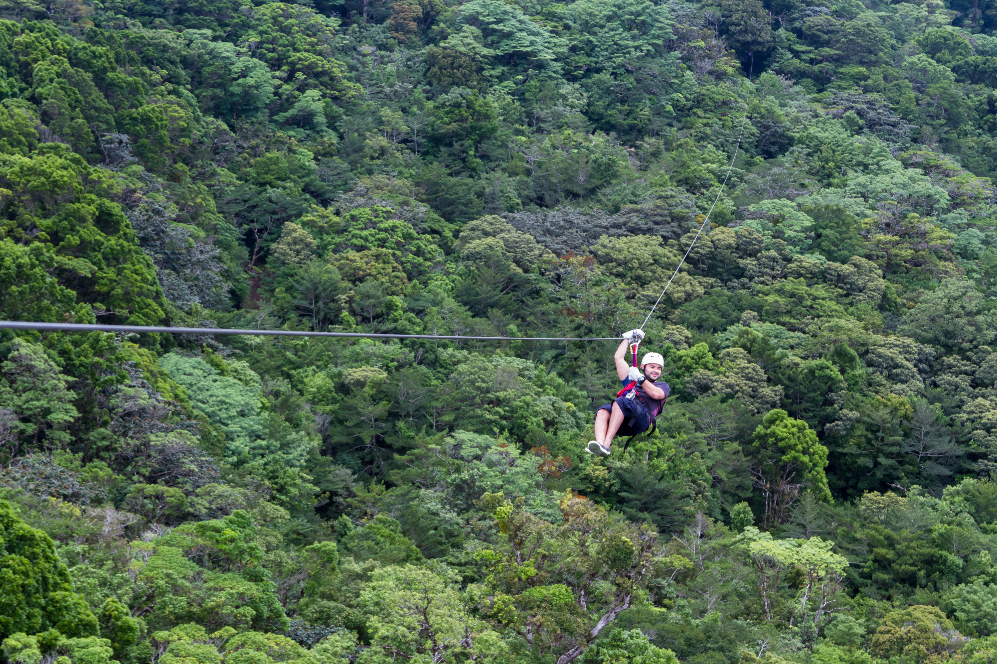 Fant me je za presenečenje odpeljal na zipline Bovec